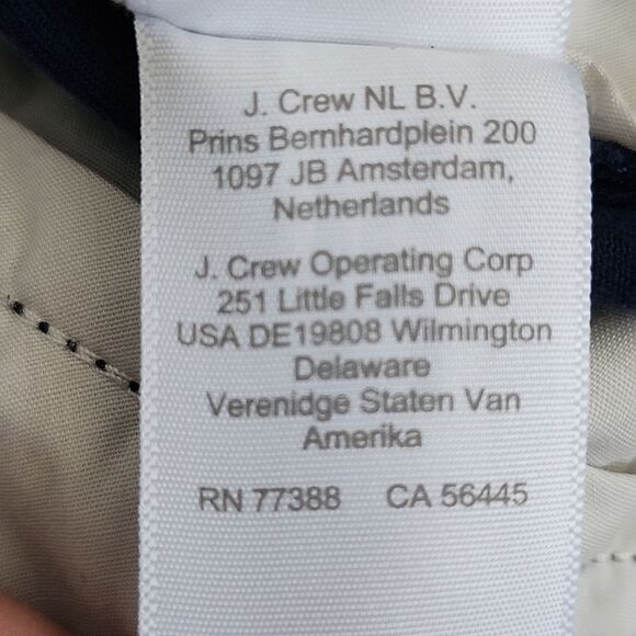 J. Crew Re-Imagined navy blue 99% cotton shorts, 5" inseam, size 30 - Picture 7 of 8